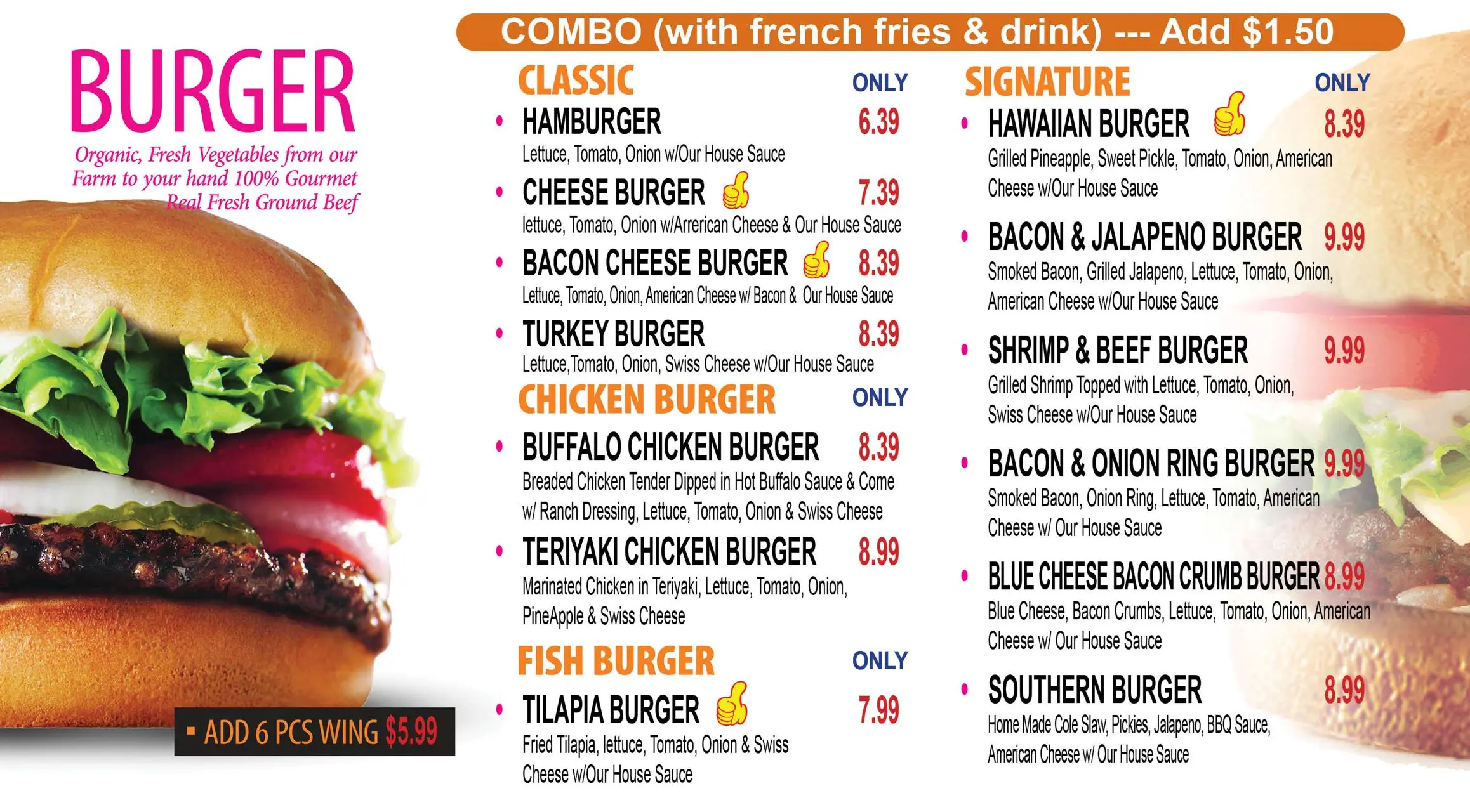 J Burger N Wings American Restaurant Online Order Lithonia GA